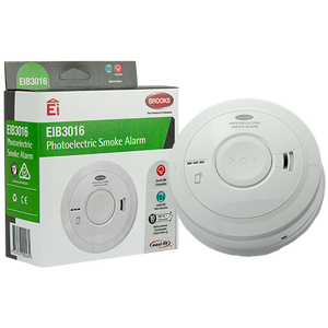 EIB3016 Photoelectric 230-volt Smoke Alarm with 10-year Lithium battery back-up